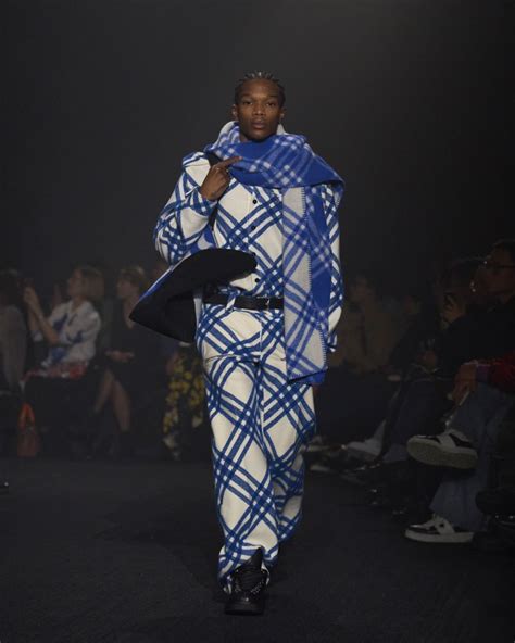 burberry fall winter 2023|Burberry knight blue 2023.